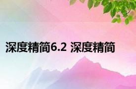 深度精简6.2 深度精简 