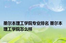 墨尔本理工学院专业排名 墨尔本理工学院怎么样 