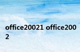 office20021 office2002 