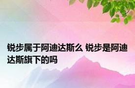 锐步属于阿迪达斯么 锐步是阿迪达斯旗下的吗