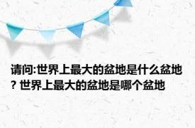 请问:世界上最大的盆地是什么盆地? 世界上最大的盆地是哪个盆地