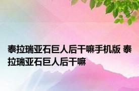 泰拉瑞亚石巨人后干嘛手机版 泰拉瑞亚石巨人后干嘛