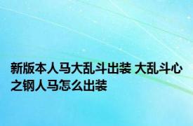 新版本人马大乱斗出装 大乱斗心之钢人马怎么出装