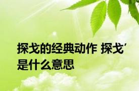 探戈的经典动作 探戈’是什么意思