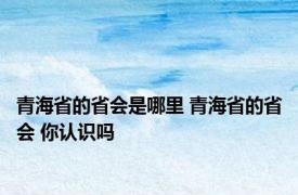 青海省的省会是哪里 青海省的省会 你认识吗