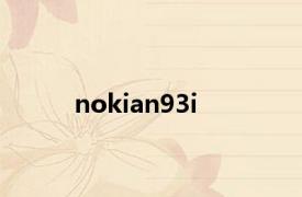 nokian93i