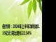倍杰特：2024年上半年净利润1.35亿元 同比增长22.54%