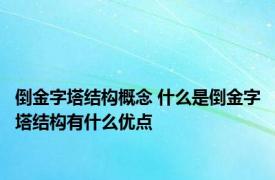 倒金字塔结构概念 什么是倒金字塔结构有什么优点