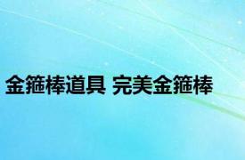 金箍棒道具 完美金箍棒 