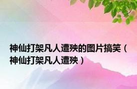 神仙打架凡人遭殃的图片搞笑（神仙打架凡人遭殃）