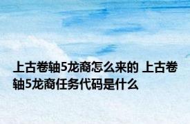 上古卷轴5龙裔怎么来的 上古卷轴5龙裔任务代码是什么