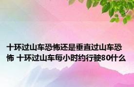 十环过山车恐怖还是垂直过山车恐怖 十环过山车每小时约行驶80什么