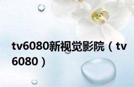 tv6080新视觉影院（tv6080）