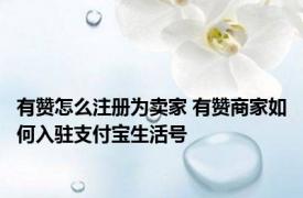 有赞怎么注册为卖家 有赞商家如何入驻支付宝生活号