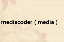 mediacoder（media）