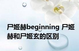 尸姬赫beginning 尸姬赫和尸姬玄的区别