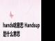 hands啥意思 Handsup是什么意思