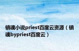 镇魂小说priest百度云资源（镇魂bypriest百度云）