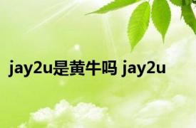 jay2u是黄牛吗 jay2u 