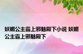 妖媚公主霸上邪魅殿下小说 妖媚公主霸上邪魅殿下 