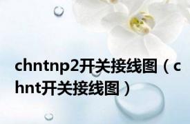 chntnp2开关接线图（chnt开关接线图）