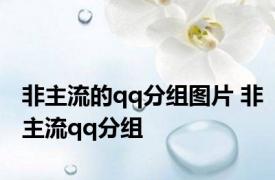 非主流的qq分组图片 非主流qq分组 